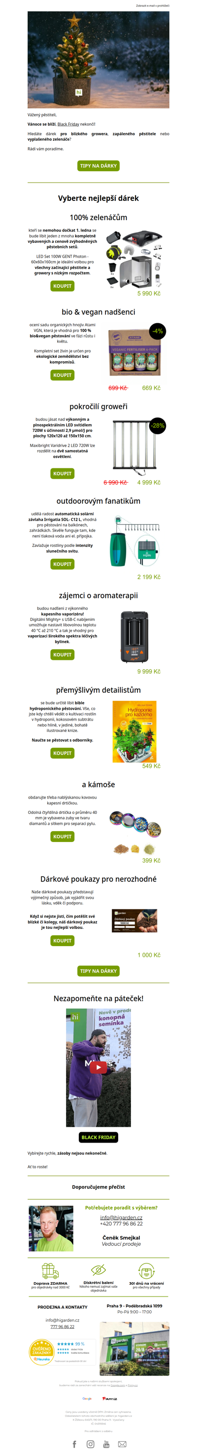 Nezapomněli jste na 🎁 pro pěstitele?