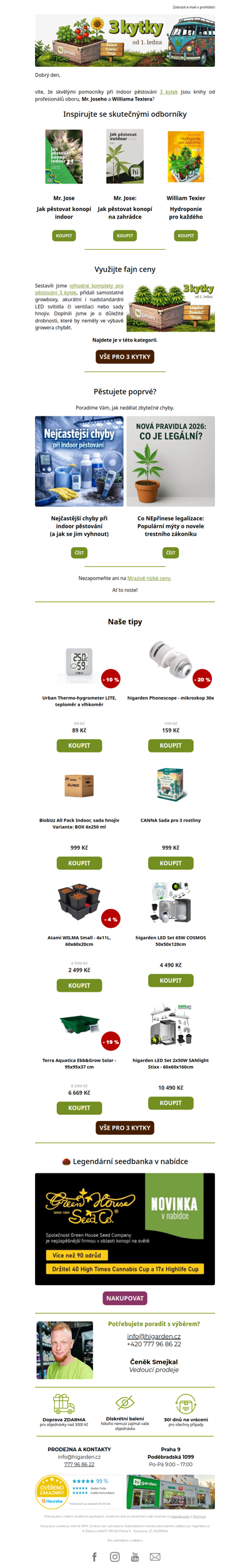 Legální. Zelené. Domácí. A jen Tvoje🍀