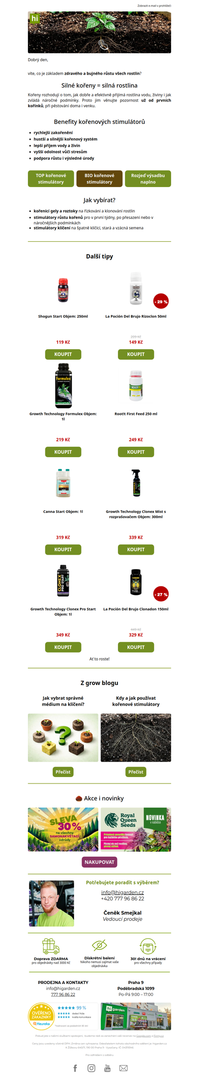 Silné kořeny, silné rostliny