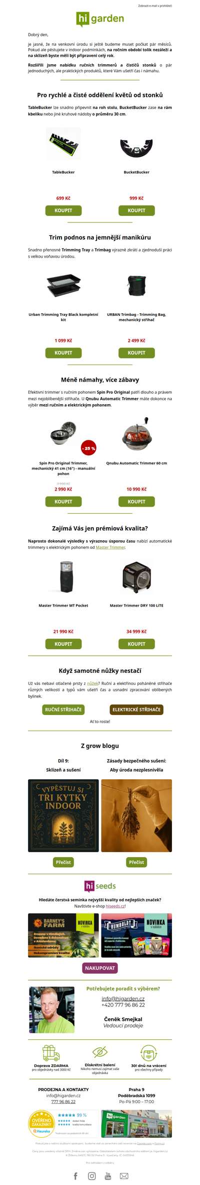 Trimming nemusí být otrava