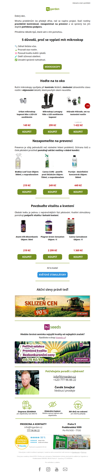 Zdravé rostliny nejsou náhoda 🌿