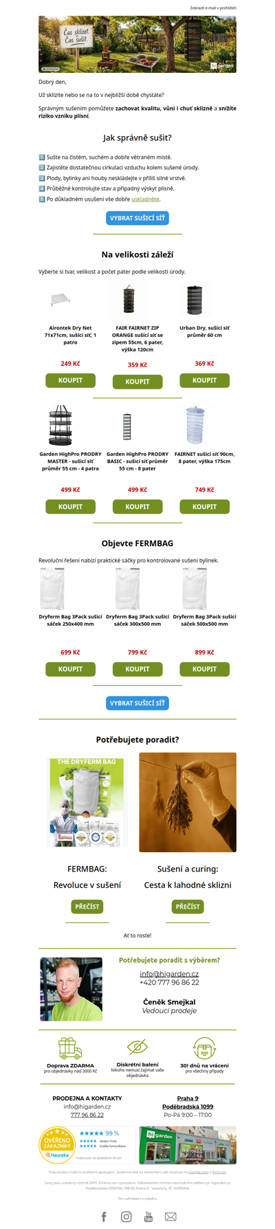Nenechte si pokazit letošní sklizeň 👀