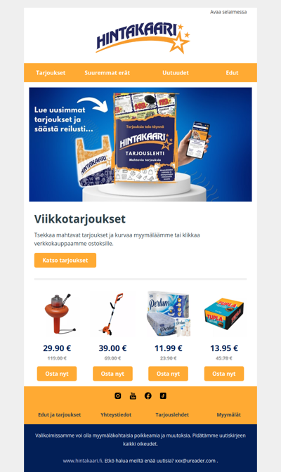 Viikon tarjouskirje