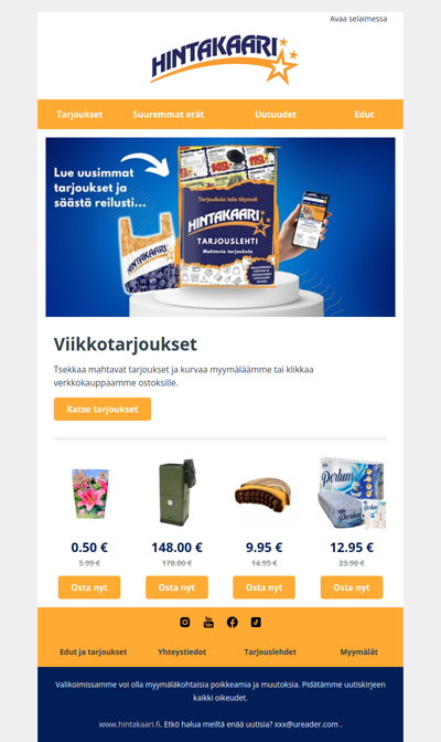 Viikon tarjouskirje