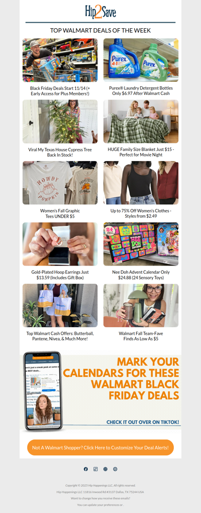 🎄$65 My Texas House Tree, $15 Huge Family Sized Blanket, & 75% Off Women's Clothes - Walmart Holiday Steals Inside!