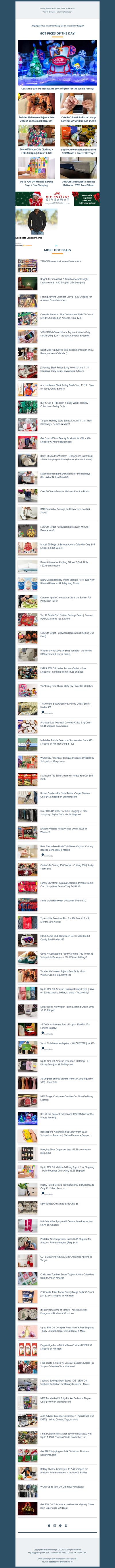 30% Off ICE! at Gaylord Tix | 75% Off BloomChic Plus Size Clothing | $14 Cate & Chloe Hoops | $29 Super Chewer Boxes | 30% Off SweetNight Mattress