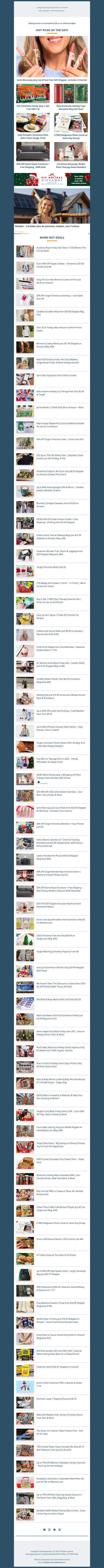 $25 Tarte Maracuja Lip 4-Pack | BOGO $1 CVS Candy | Easy Pumpkin Cinnamon Rolls | $299 Sofa | 6 FREE Photo Cards @Wags