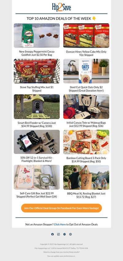 🙌 4 Amazon Deals Under $3!