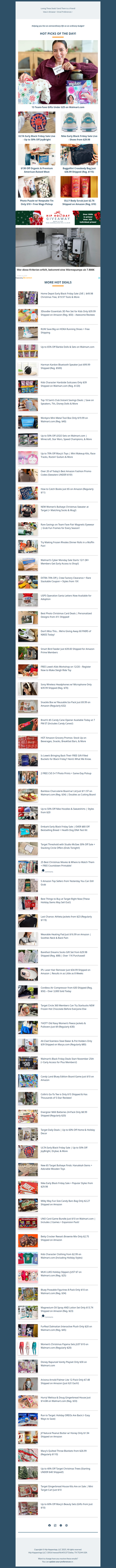 13 Walmart Gift Ideas | ULTA & Nike Black Friday Sales | $37 Baggallini Crossbody | $130 Off Good Chop Meat | $10 Custom Puzzle @Wags