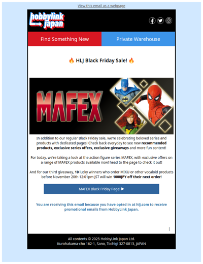 BLACK FRIDAY - More NEW Deals!