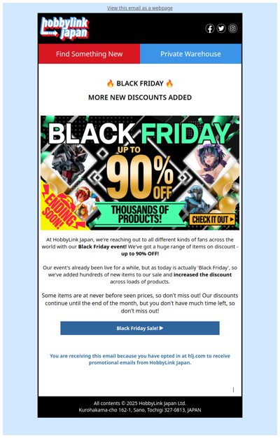 🔥 BLACK FRIDAY: HUGE NEW DISCOUNTS!