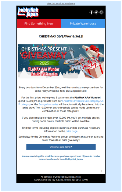 ⛄ Christmas Event With Prizes & Sales!