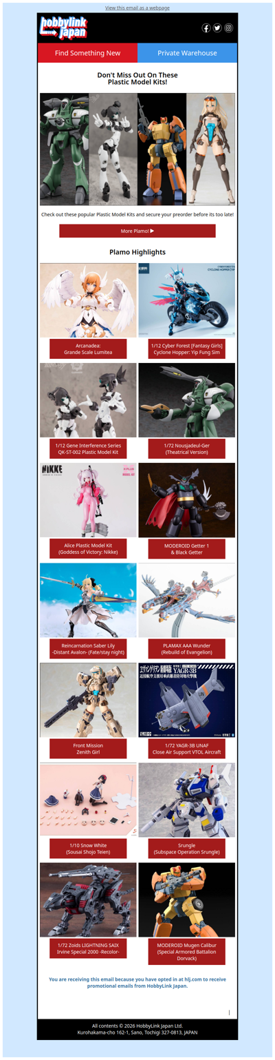 🏆 Popular Plamo You Don't Want To Miss!