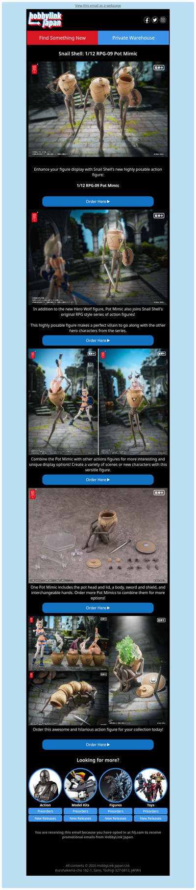 👁️NEW Snail Shell: 1/12 Pot Mimic