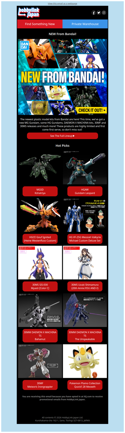 💥 NEW Gunpla & More From Bandai!