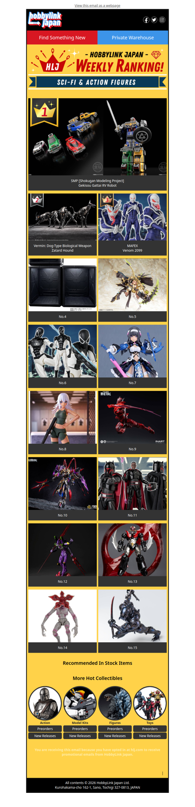 Exciting New Sci-Fi Kits & Action Figures!