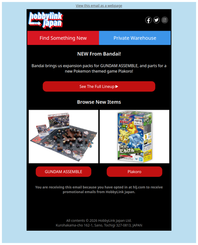 💥 NEW From Bandai!