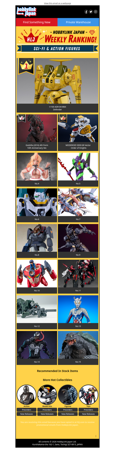 [NEW] Mecha Kits, HUGE Godzilla and More! 💥