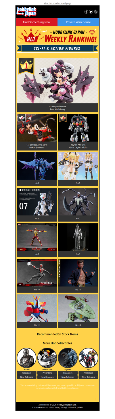 [NEW] You can't miss this week's top pics: MODEROID, Megami Device & more! 💥