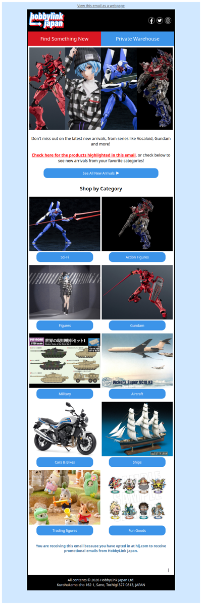 What's new in stock this week!