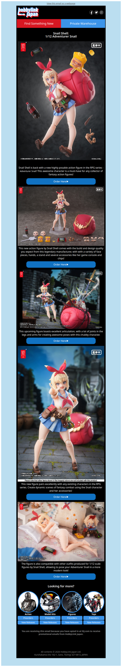 NEW From Snail Shell: 1/12 Adventurer Snail! 🌿