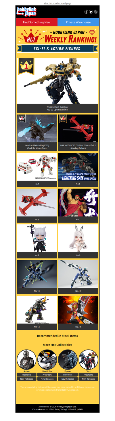 [NEW] You can't miss this week's top pics: Transformers, MODEROID & more! 💥