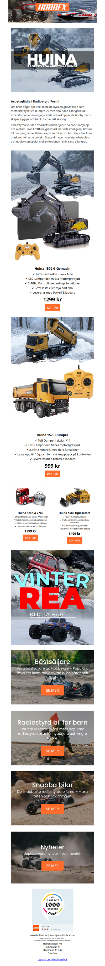RC Arbetsmaskiner – En Hobby att Fastna för