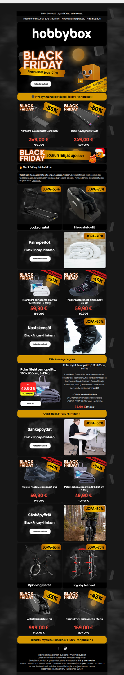 🖤 Hyödynnä huikeat Black Friday -tarjoukset!