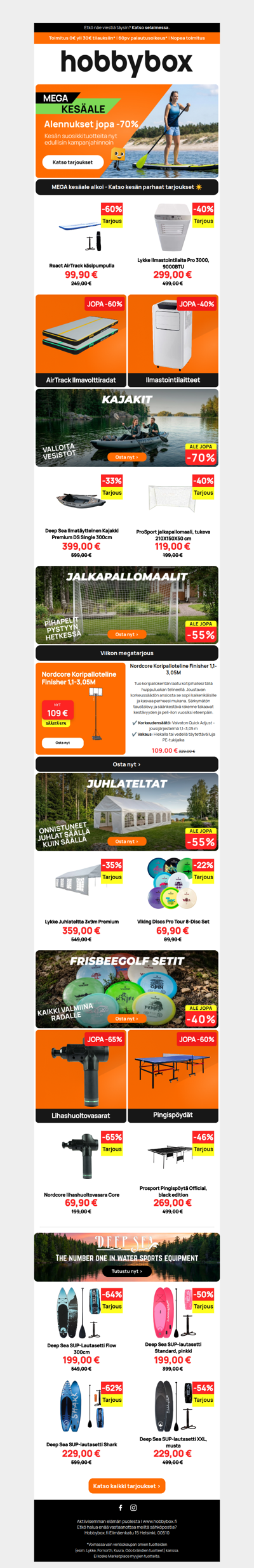 🔥 Nämä viedään nyt käsistä! Kesän suosikit hurjassa alessa 📉