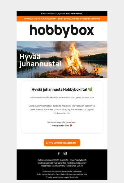 🌿 Hyvää juhannusta!