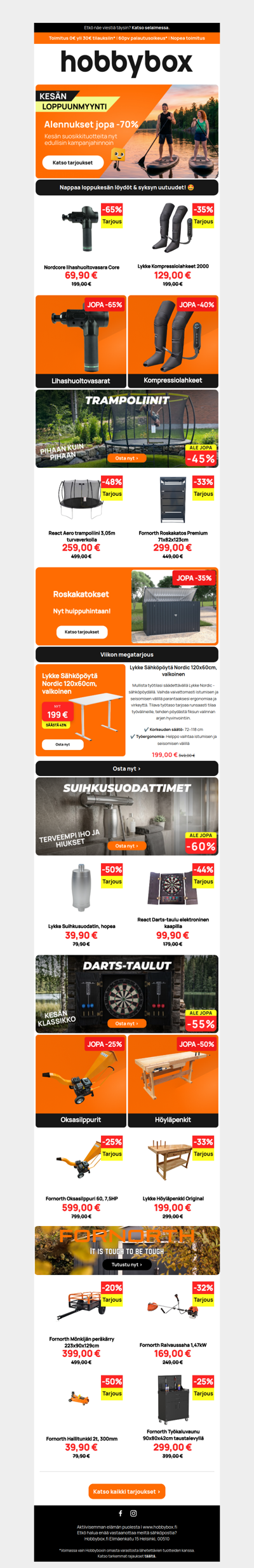⚡ Sunnuntain tärpit: Välineet syksyn projekteihin & arjen palautumiseen