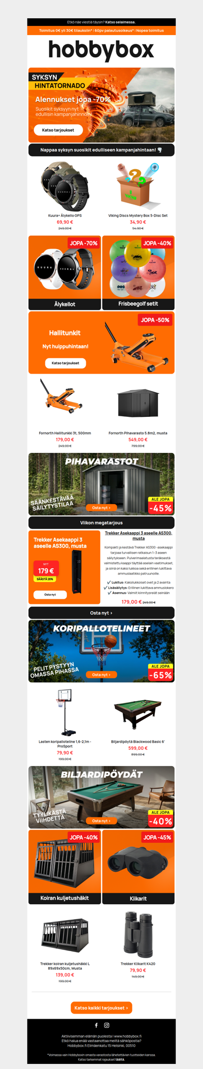 🌪️ Syksyn hintatornado pyöräytti hinnat – Katso parhaat diilit!