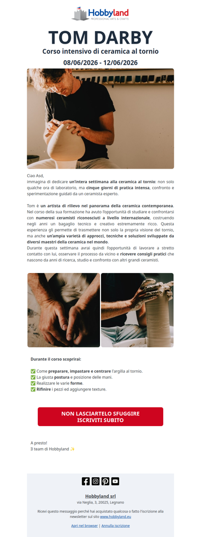 ✨FULL IMMERSION TORNIO