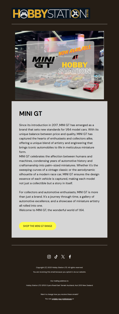 New Arrival: MINI GT Is Here!