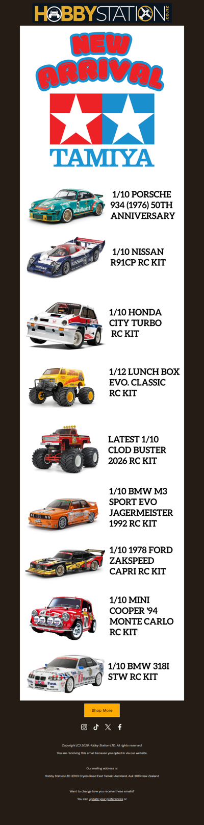 Tamiya’s Latest Arrivals Are Here – Don’t Miss Out!