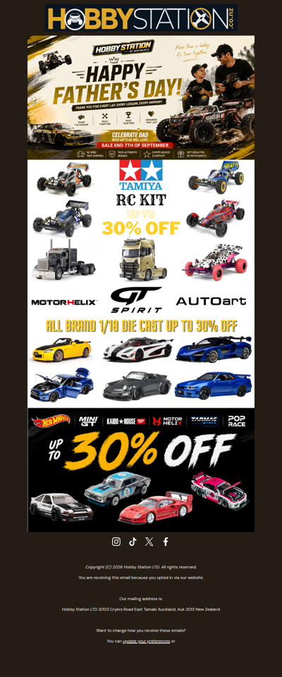 Dad Deserves a New Toy 😎 Up to 30% Off!
