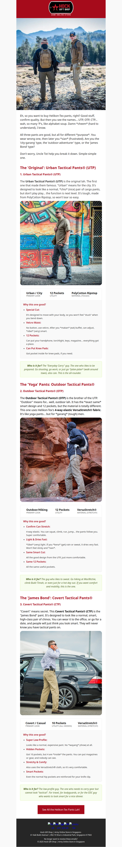 , Don't buy wrong pants! Read this first.