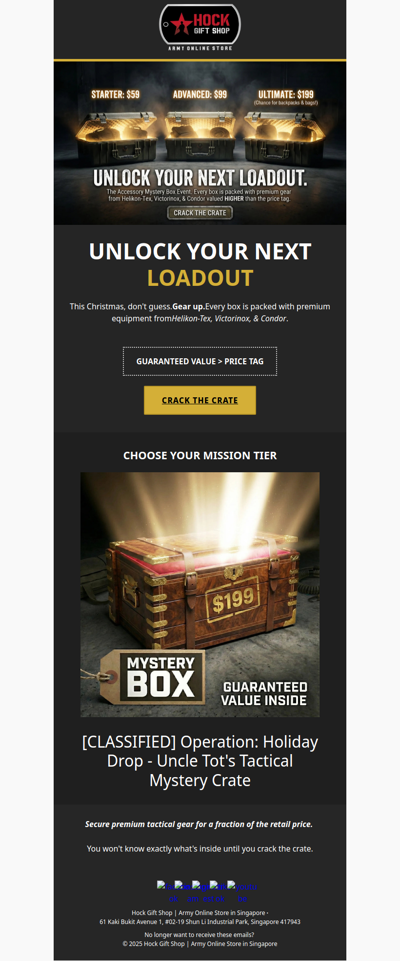 , Discover Uncle Tot's Tactical Mystery Crate