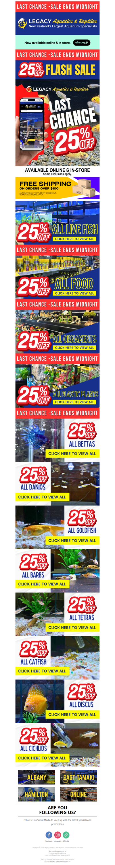 ⏰ Last Chance: 25% Off Ends Tonight!