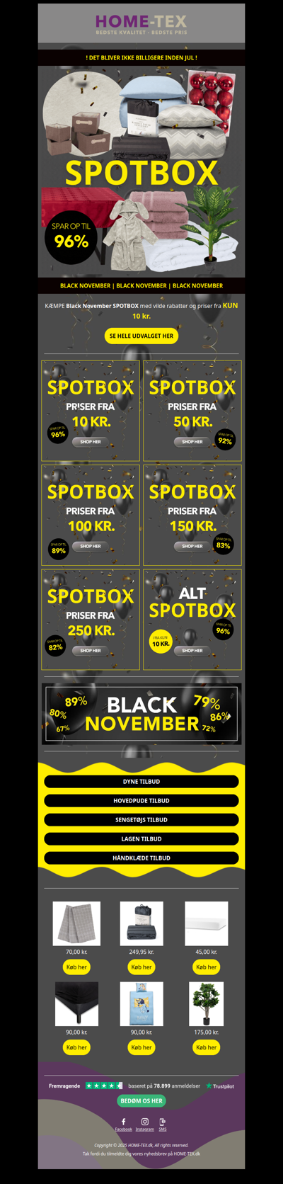 SPOTBOX | Spar op til 96%