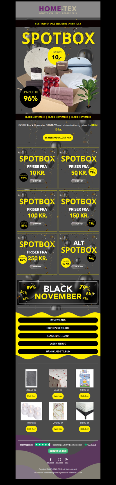 KÆMPE Black November SPOTBOX🖤