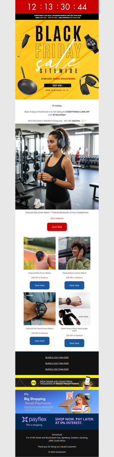 Time is running out!