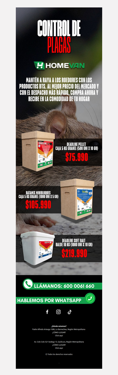 Tenemos la solución para ellos 🐀