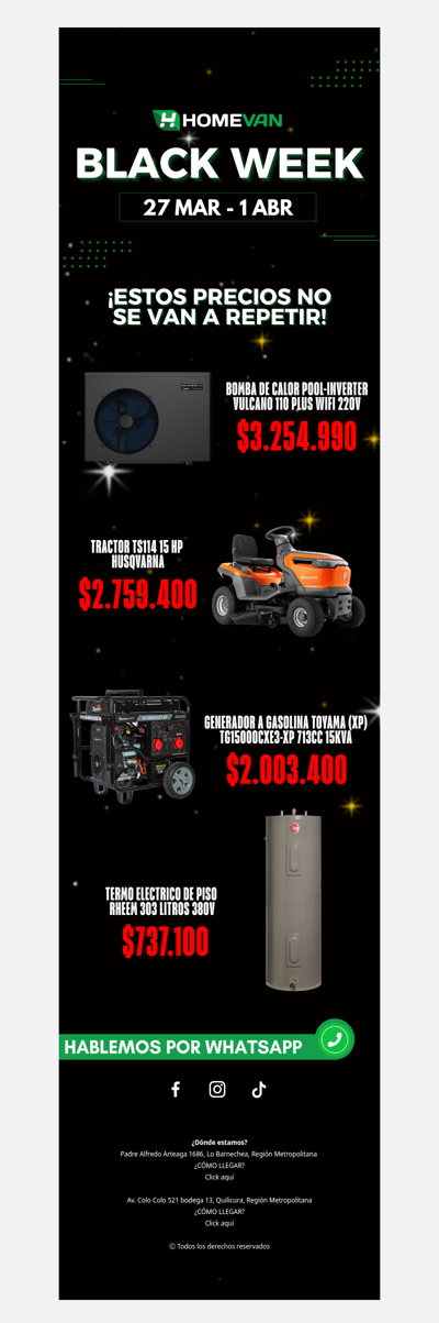 Estos precios no se van a repetir 🖤🛒