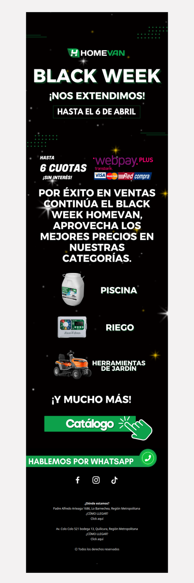 ¡Por éxito total, nos extendimos! 😎