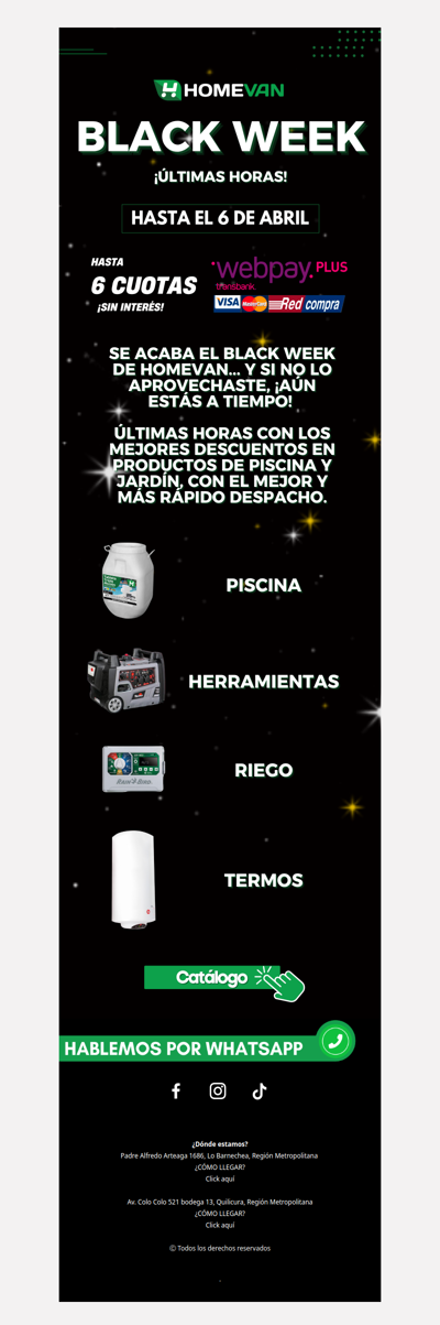 Se acaba el Black Week ⌛😱