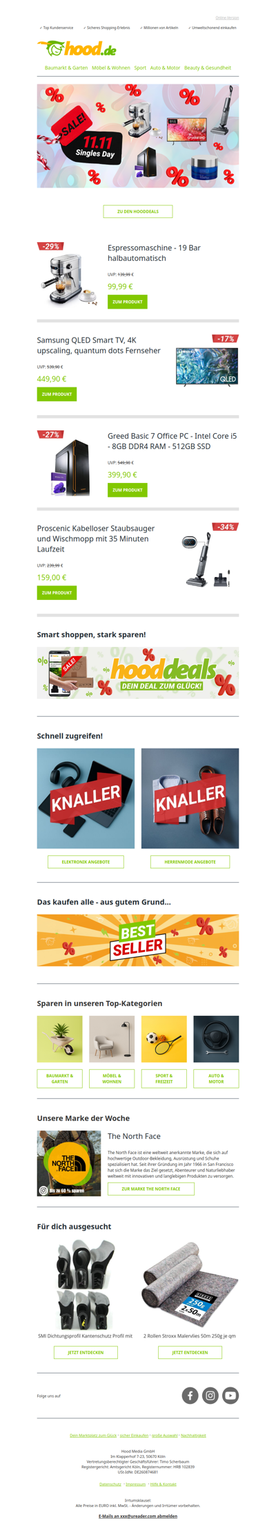 Sale zum Singles Day🎯