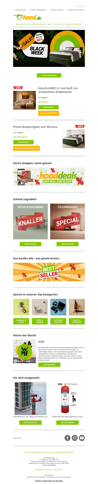 BW Sale: Möbel Edition