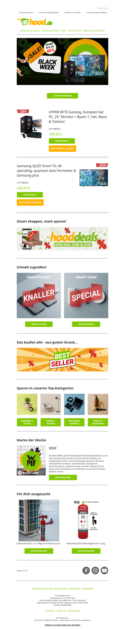 Elektronik Black Week Sale 💻