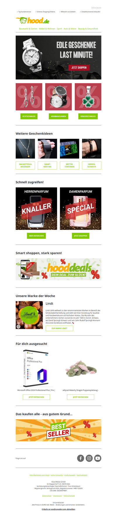 🎁 Noch keine Geschenke? Schmuck rettet dich!